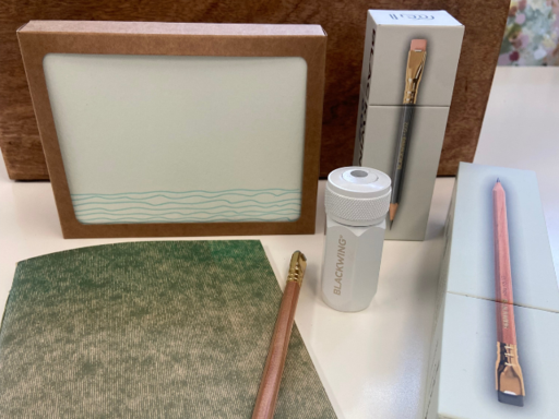 Open to Being stationery and Blackwing pencils